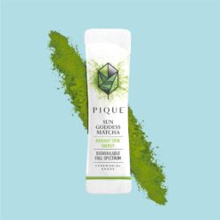 Pique Organic Sun Goddess Matcha - Ceremonial Grade Matcha Green Tea Powder, Supports Radiant Skin, Calm Energy - 28 Single Serve Sticks (Pack of 1) - 4
