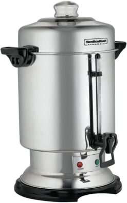 Hamilton Beach Commercial Stainless Steel Coffee Urn, 60 Cup Capacity D50065, 16 - 2