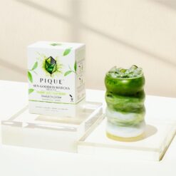 Pique Organic Sun Goddess Matcha - Ceremonial Grade Matcha Green Tea Powder, Supports Radiant Skin, Calm Energy - 28 Single Serve Sticks (Pack of 1) - 5
