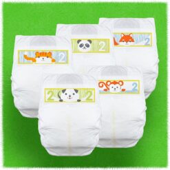 Cuties | Skin Smart, Absorbent & Hypoallergenic Diapers with Flexible & Secure Tabs | Size 2 | 204 Count - 3