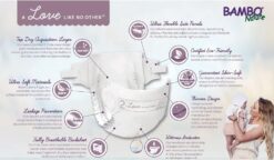Bambo Nature Premium Baby Diapers (SIZES 0 TO 6 AVAILABLE), Size 5, 75 Count - 6