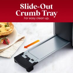 Elite Gourmet ECT5322 Long Slot 4 Slice Toaster, Countdown Timer, Bagel Function 6 Toast Setting, Defrost, Cancel Function, Built-in Warming Rack, Extra Wide Slots for Bagels Waffles, Stainless Steel - 6