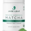 Jade Leaf Matcha Organic Green Tea Powder, Ceremonial Grade, Teahouse Edition Premium First Harvest - Authentically Japanese (3.53 Ounce Tin) - 1
