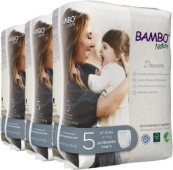 Bambo Nature Premium Training Pants (SIZES 4 TO 6 AVAILABLE), Size 5, 60 Count - 1