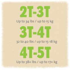 Cuties 3T/4T Potty Training Pants for Girls and Boys, Hypoallergenic with Skin Smart, 92 Count - 2