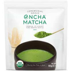 Encha Ceremonial Grade Matcha Powder - First Harvest Organic Japanese Matcha Green Tea Powder, From Uji, Japan (60g/2.12oz) - 1