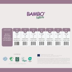 Bambo Nature Premium Baby Diapers (Sizes 0 to 6 Available), Size 0, 144 Count - 4