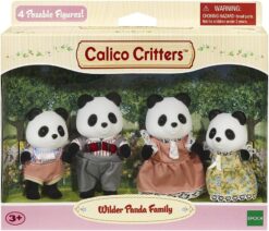 Calico Critters Wilder Panda Bear Family - 2