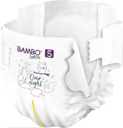 Bambo Nature Overnight Baby Diapers (Sizes 3 TO 6), Size 5, 88 Count - 4