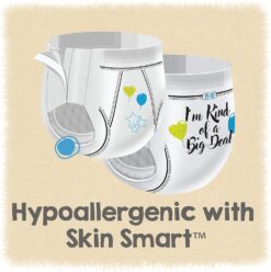 Cutie Boys 2T/3T Refastenable Potty Training Pants, Hypoallergenic with Skin Smart, 104 Count - 6