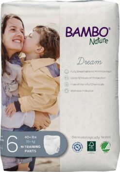 Bambo Nature Premium Training Pants (SIZES 4 TO 6 AVAILABLE), Size 6, 95 Count - 1