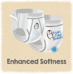 Cutie Boys 2T/3T Refastenable Potty Training Pants, Hypoallergenic with Skin Smart, 104 Count - 7