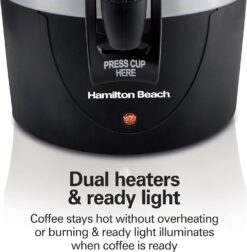 Hamilton Beach 45 Cup Fast Brew Coffee Urn and Hot Beverage Dispenser, 40521 - 5