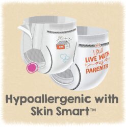 Cutie Girls 4T/5T Refastenable Potty Training Pants, Hypoallergenic with Skin Smart, 76 Count - 6