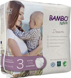 Bambo Nature Premium Baby Diapers (SIZES 0 TO 6 AVAILABLE), Size 3, 87 Count - 2