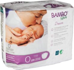 Bambo Nature Premium Baby Diapers (Sizes 0 to 6 Available), Size 0, 144 Count - 2