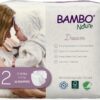Bambo Nature Premium Baby Diapers (SIZES 0 TO 6 AVAILABLE), Size 2, 192 Count - 1