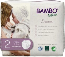 Bambo Nature Premium Baby Diapers (SIZES 0 TO 6 AVAILABLE), Size 2, 192 Count - 1