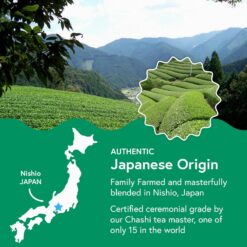 Matchabar Matcha Powder (200g) - Ceremonial Grade Authentic Japanese Matcha Green Tea Powder - Matcha Green Tea Powder Harvested in Japan - Matcha Tea Powder Latte - Zero Sugar, Vegan & 0 Calories - 6