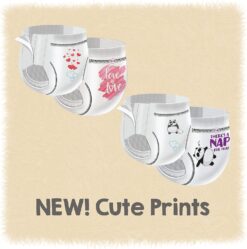 Cuties Girls 3T/4T Refastenable Potty Training Pants, Hypoallergenic with Skin Smart, 92 Count - 4