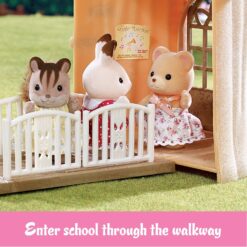 Calico Critters Country Tree School Playset - Collectible Dollhouse Toy - Cultivate Curiosity & Playful Learning, Multi - 5