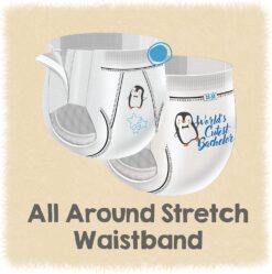 Cutie Boys 2T/3T Refastenable Potty Training Pants, Hypoallergenic with Skin Smart, 104 Count - 5