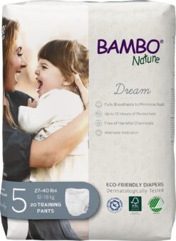 Bambo Nature Premium Training Pants (SIZES 4 TO 6 AVAILABLE), Size 5, 60 Count - 2