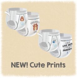 Cutie Boys 4T/5T Refastenable Potty Training Pants, Hypoallergenic with Skin Smart, 76 Count White - 4