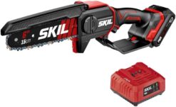 SKIL PWR CORE 20 Brushless 20V 6 In. Pruning Saw, Mini Chainsaw Kit including 2.0Ah Battery and Charger- PR0600B-11 - 1