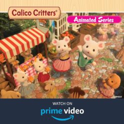 Calico Critters Wilder Panda Bear Family - 4