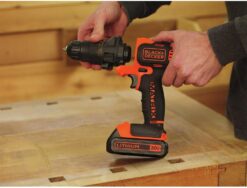 BLACK+DECKER 20V MAX Matrix Cordless Drill Driver (BDCDMT120C), Drill Kit (Orange)