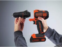 BLACK+DECKER 20V MAX Matrix Cordless Drill Driver (BDCDMT120C), Drill Kit (Orange)