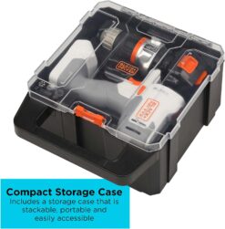 BLACK+DECKER MATRIX 20V MAX Drill Kit with Storage Case (BDCDMT120WCSTFF)