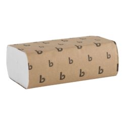 Boardwalk 6200 Multifold Paper Towels, White, 9 x 9 9/20, 250 Towels/Pack, 16 Packs/Carton