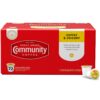 Community Coffee Coffee & Chicory 72 Count Coffee Pods, Medium-Dark Roast, Compatible with Keurig 2.0 K Cup Brewers, 72 Count (Pack of 1)