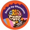 Crazy Cups Flavored Coffee for Keurig K-Cup Machines, Death By Chocolate, Hot or Iced Coffee, 80 Single Serve, Recyclable Pods