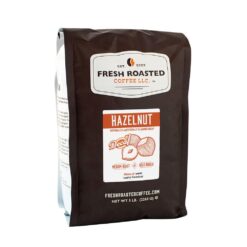 Fresh Roasted Coffee, Decaf Hazelnut Flavored Coffee, 5 lb (80 oz), Medium Roast, Kosher, Ground