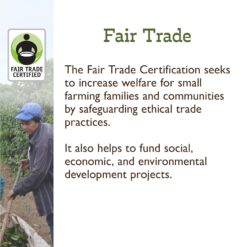 Fresh Roasted Coffee, Fair Trade Organic Ethiopian Sidamo Swiss Water Half-Caf, 5 lb (80 oz), Kosher, Medium Roast, Ground