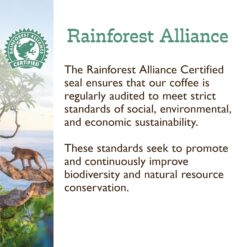 Fresh Roasted Coffee, Organic Honduran Water Decaf, 5 lb (80 oz), Fair Trade Kosher RFA, Medium Roast, Ground