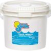 In The Swim 1 Inch Stabilized Chlorine Tablets for Sanitizing Swimming Pools - Fast Dissolving - 90% Available Chlorine - Tri-Chlor - 25 Pounds