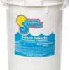 In The Swim 1 Inch Stabilized Chlorine Tablets for Sanitizing Swimming Pools - Fast Dissolving - 90% Available Chlorine - Tri-Chlor - 50 Pounds