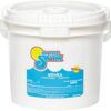 In The Swim 4 Inch Chlorine Sticks for Sanitizing Swimming Pools - Individually Wrapped, Slow Dissolving, Stabilized Chlorine Sanitizer - 90% Available Chlorine, 99% Trichlor - 10 Pounds