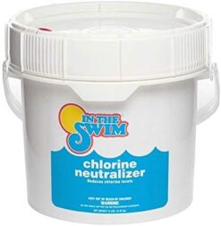 In The Swim Chlorine Neutralizer for Swimming Pools - Quickly Reduces Chlorine Sanitizer Levels - 90% Sodium Thiosulfate - 15 Pounds