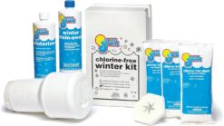 In The Swim Pool Closing Kit - Winterizing Chemicals for Above Ground and In-Ground Pools - Up to 35,000 Gallons White