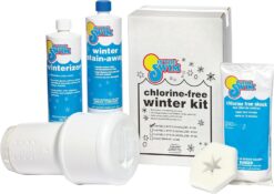 In The Swim Pool Closing Kit - Winterizing Chemicals for Above Ground and In-Ground Pools - Up to 7,500 Gallons