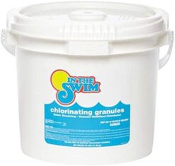 In The Swim Sodium Dichlor Chlorine Shock Granules for Sanitizing Swimming Pools – Fast Dissolving, pH Balanced Sanitizer - 56% Available Chlorine, 99% Sodium-Dichlor – 10 Pound