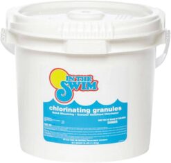 In The Swim Sodium Dichlor Chlorine Shock Granules for Sanitizing Swimming Pools – Fast Dissolving, pH Balanced Sanitizer - 56% Available Chlorine, 99% Sodium-Dichlor – 25 Pound