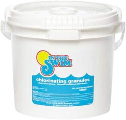 In The Swim Sodium Dichlor Chlorine Shock Granules for Sanitizing Swimming Pools – Fast Dissolving, pH Balanced Sanitizer - 56% Available Chlorine, 99% Sodium-Dichlor – 5 Pound