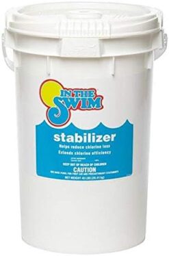 In The Swim Stabilizer and Conditioner - Increase Chlorine Sanitizier Efficiency - 100% Cyanuric Acid - 45 Pound