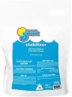 In The Swim Stabilizer and Conditioner - Increase Chlorine Sanitizier Efficiency - 100% Cyanuric Acid - 5 Pound